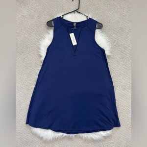 Women’s Size Medium Royal Blue Short Length Dress NWT